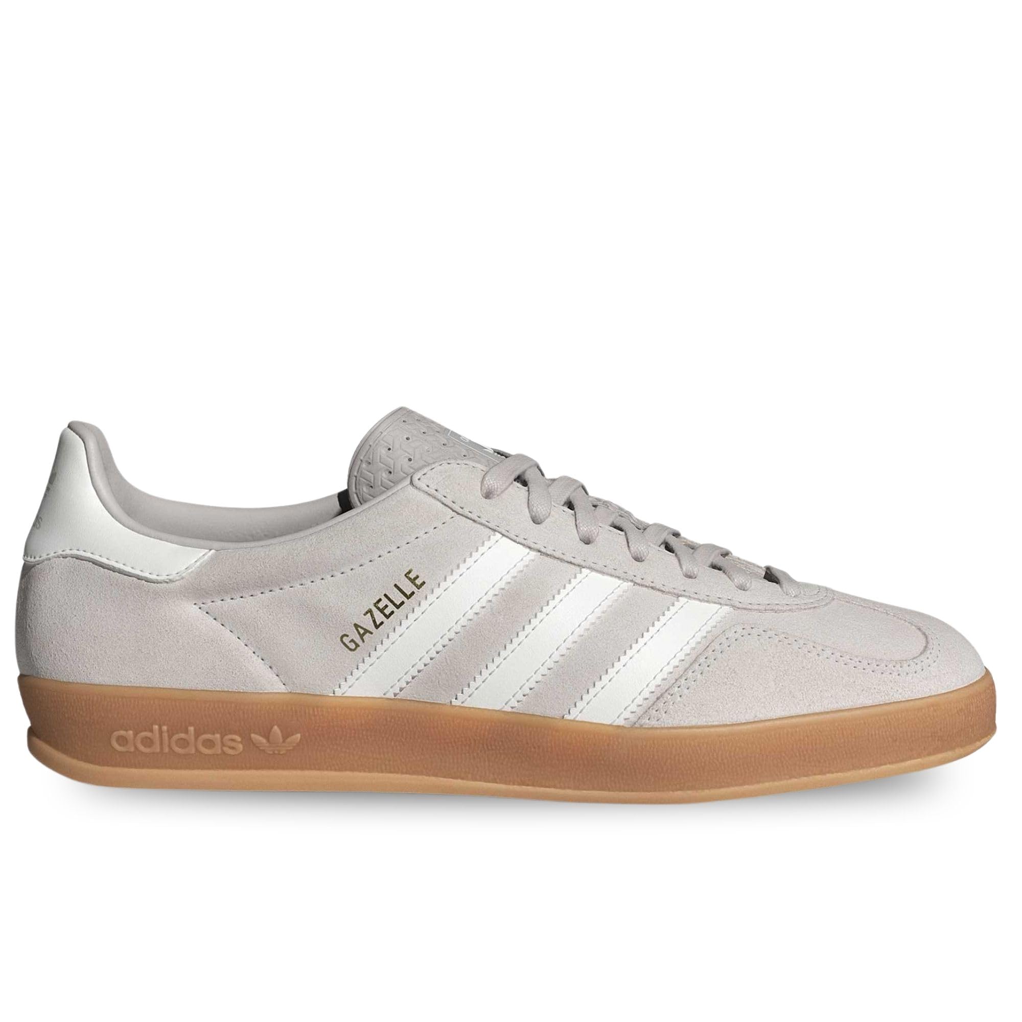 adidas Gazelle Indoor - Zapatillas unisex para adultos, gris/blanco – HQ5153