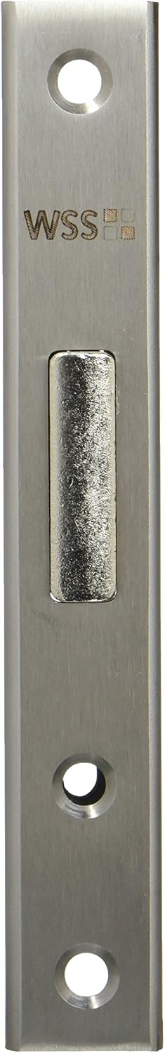 Latch Lock/Backset 34 mm/Cuff, 160 mm, Stainless Steel/Pack of 1