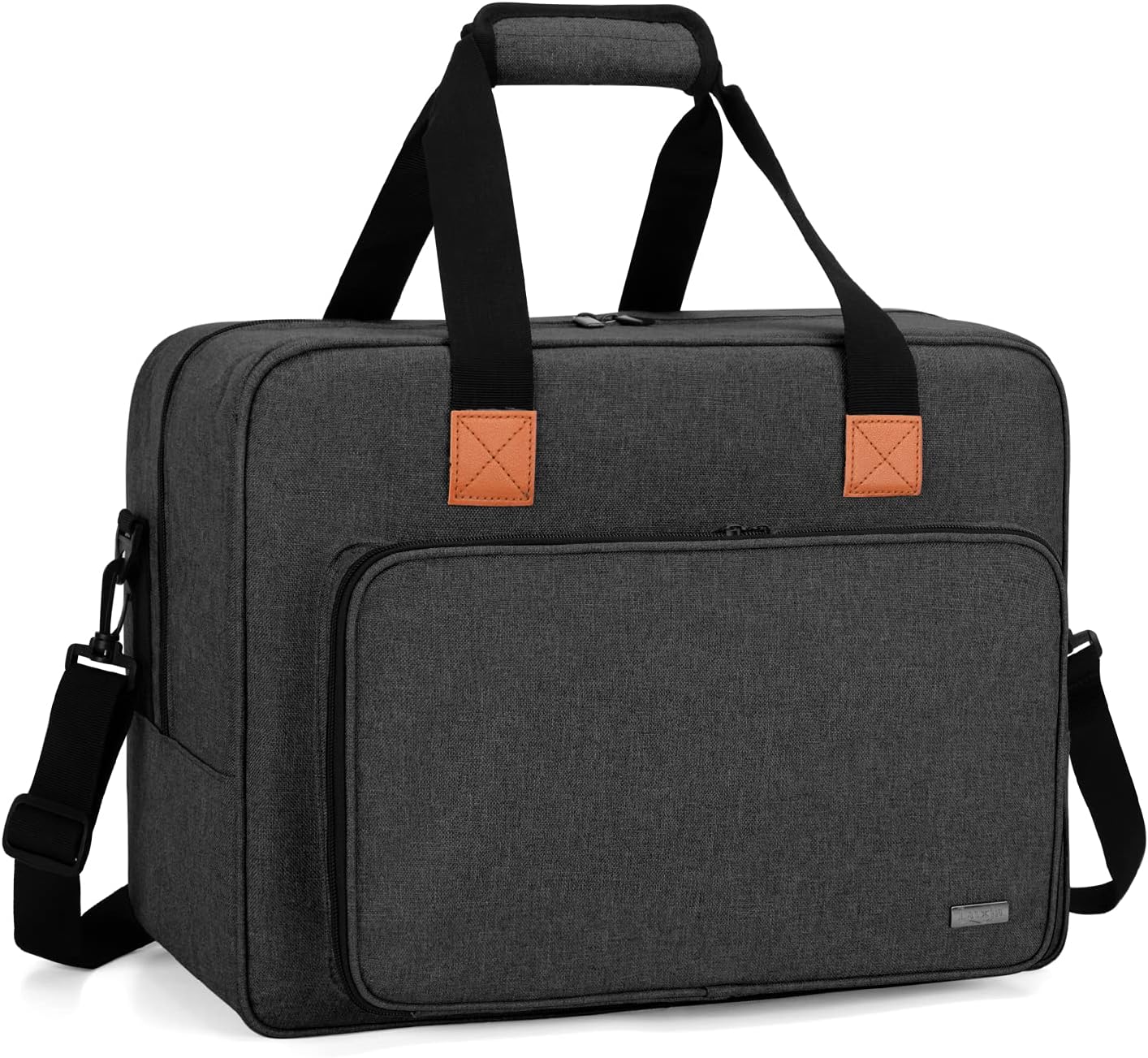 LUXJA Sewing Machine Carry Bag with Removable Padding and Pockets for Sewing Machines and Sewing Accessories
