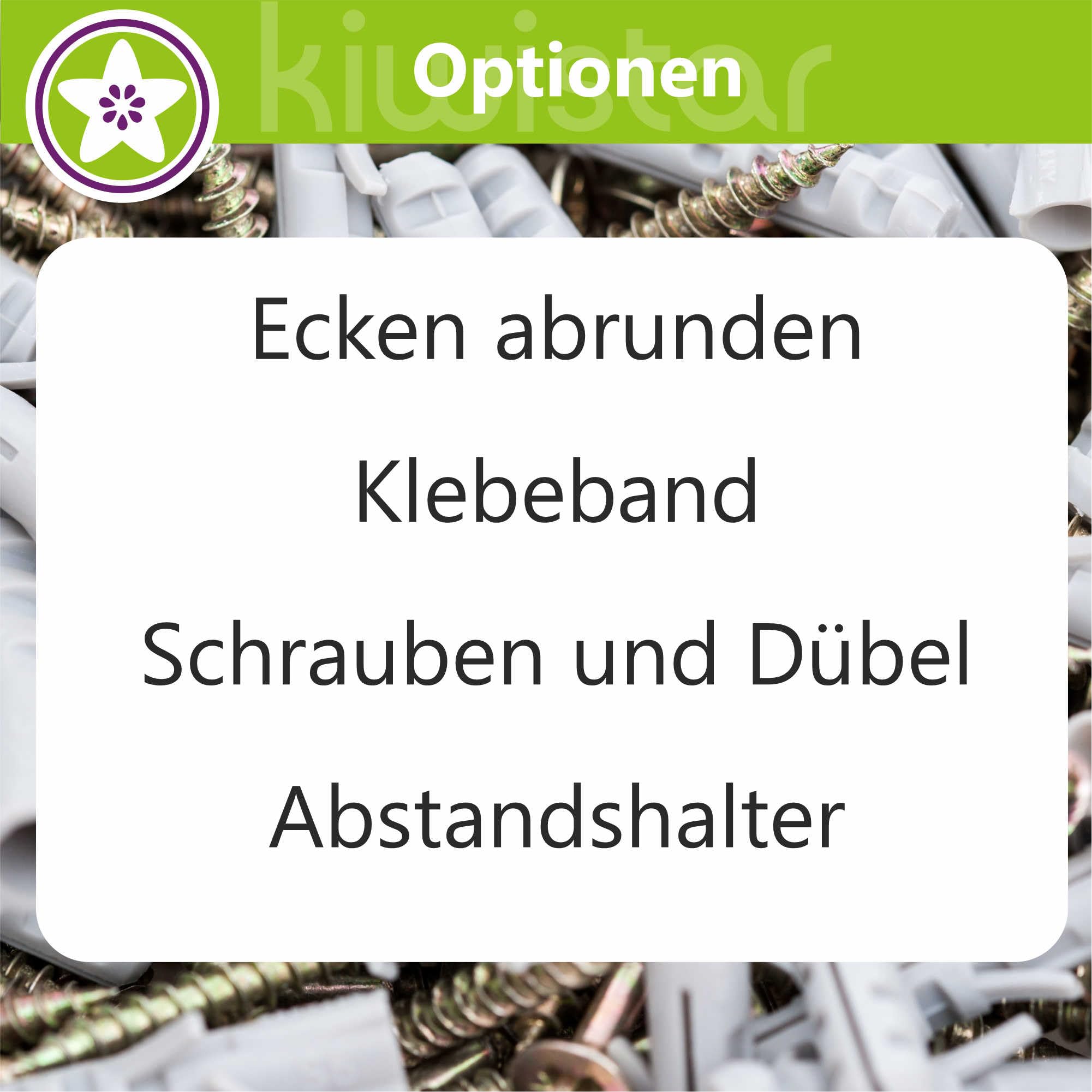 Kiwistar UG - Schilder selbst gestalten - Schild personalisiert 3mm - Firmenschild - DIN A1 quer - 840x594 mm bedruckt - personalisierte Geschenke - Dekoration Wohnung, Werkstatt, Büro - Firmenlogo