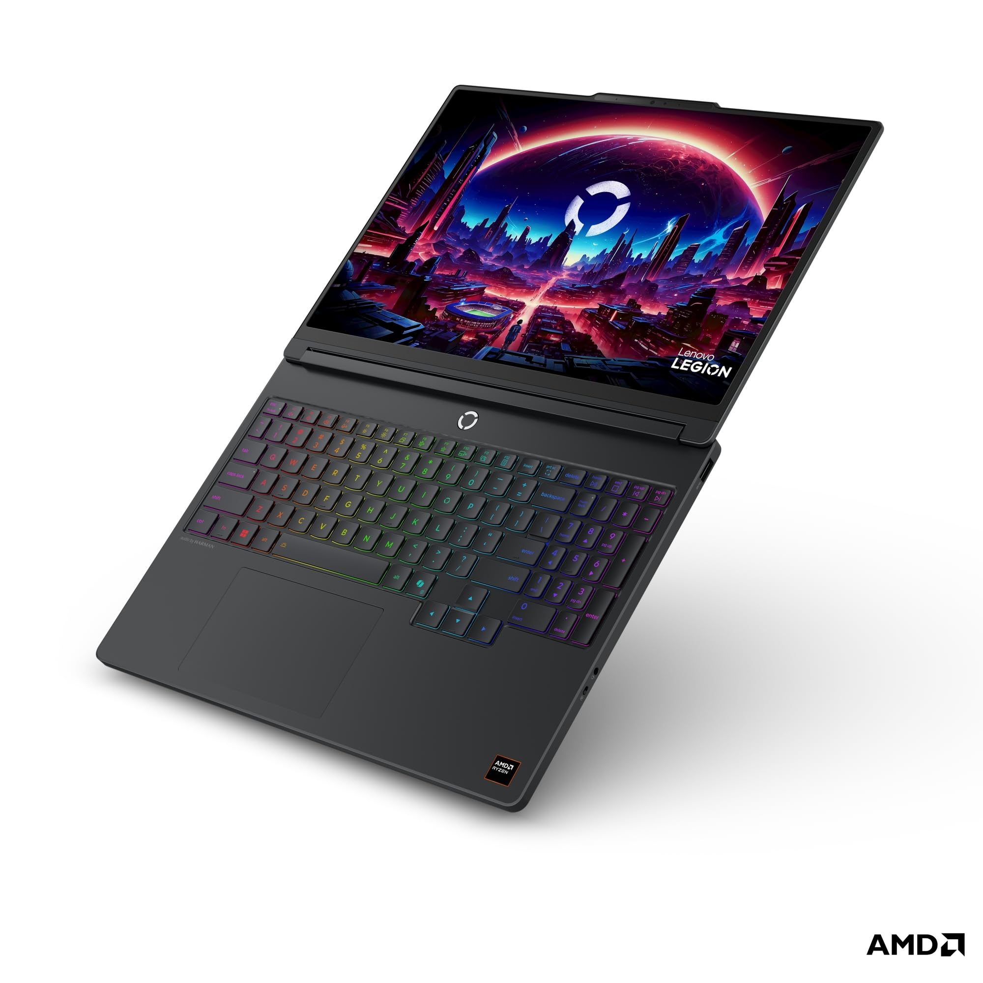 Lenovo Legion 5 Gaming AI Laptop | 15.3" WQXGA OLED 165Hz Display | AMD Ryzen 7 250 | 32GB RAM | 1TB SSD | NVIDIA GeForce RTX 5060 | Windows 11 | QWERTZ | Schwarz | 3 Monate GamePass