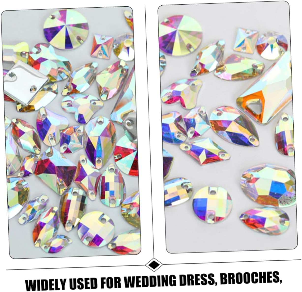 Rhinestone Phone Case Accessories 100pcs Flat Back Rhinestones for DIY