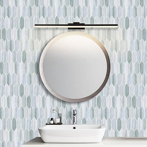 Miniatura 6 de Tilingview Azulejos de vinilo de 10 hojas para salpicaduras de cocina, azulejos autoadhesivos de alta calidad, calcomanías de pared de plástico,