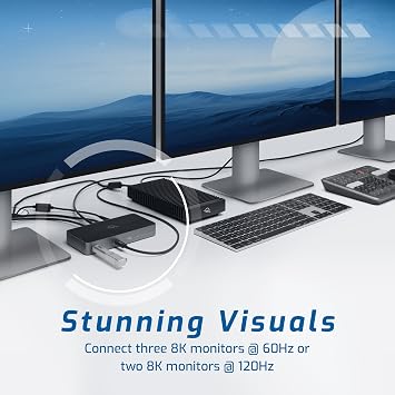 OWC Thunderbolt 5 Hub 5-Port Expansion for Mac & PC | 80Gb/s Bandwidth | 140W Charging | Triple 8K Display Support | Fanless Silent Design | TB5/TB4/TB3/USB4 Compatible