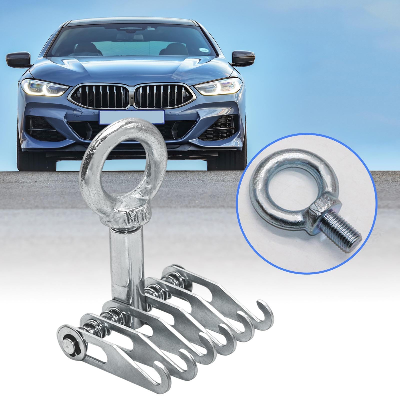 Auto-Dellenreparatur, 6-Finger, Haken zum Entfernen von Lackschäden, verstellbare Dellen-Zugkralle, für Mechaniker, Techniker, Werkstatt, Garage, Zuhause, Automobil, Limousine, SUV, Wohnmobil, LKW