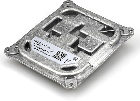 4G0907472A Xenon HID Headlight Ballast Module Compatible with AUDl A7 S7 2010-2018; LED Headlight Ballast Control Module Unit 4G0907472C-7 pin