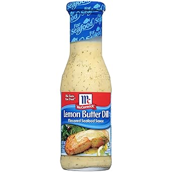 McCormick Lemon Butter Dill Flavored Seafood Sauce, 8.4 oz