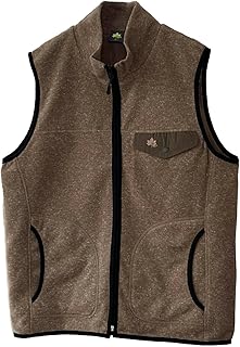 [LOGOS PARK] [ロゴスパーク] ベスト メンズ フリース素材 ジップアップ ロゴ プリント トップス ベージュ:L