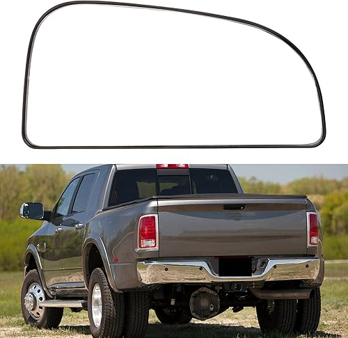 Miniatura 6 de Dasbecan 68067731AA Espejo retrovisor inferior del lado del conductor compatible con Dodge Ram 1500 2500 3500 4500 5500 2009-2020 Espejo convexo sin