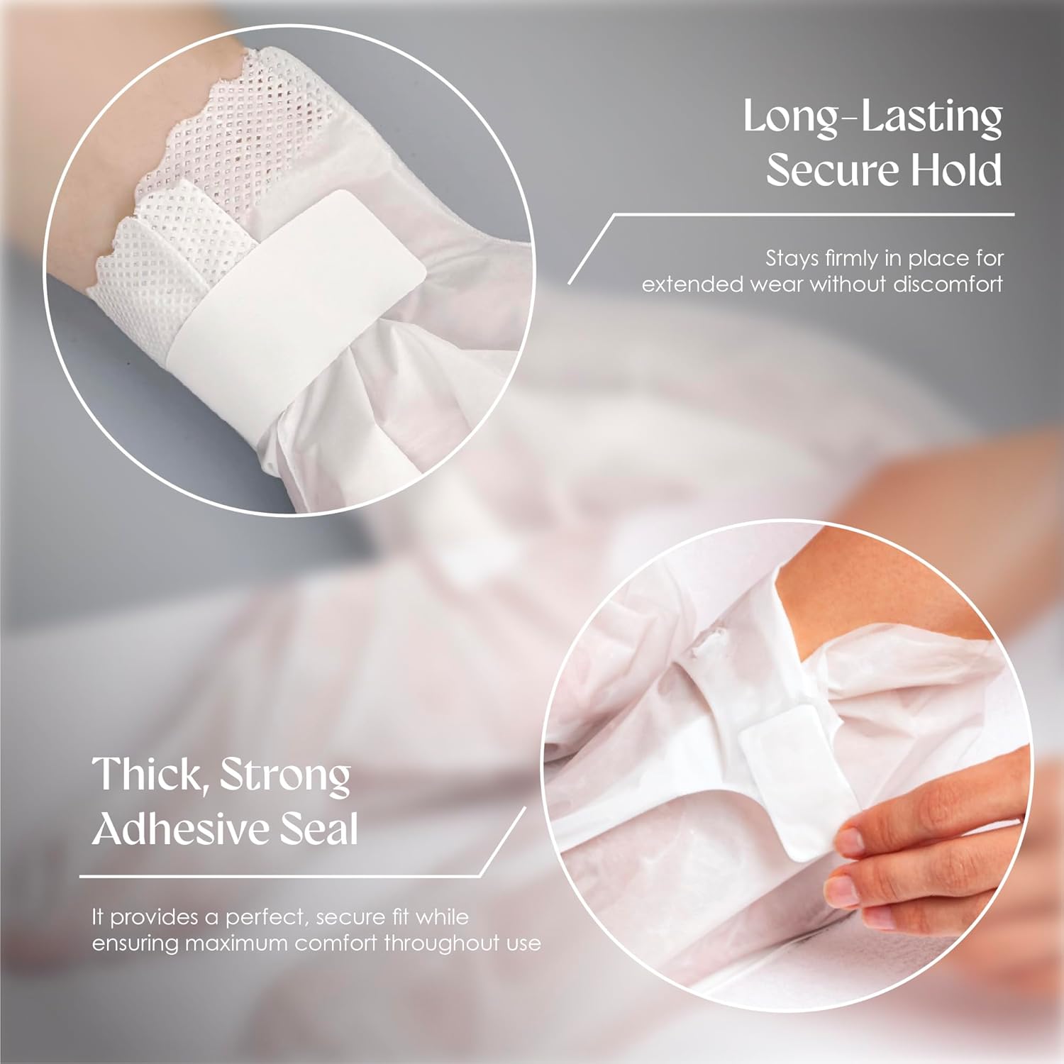 Innerest 12 PK Hand + Foot Mask Set (6 Hand + 6 Foot) Shea Butter Derma Beauty Moisturizing Gloves & Socks for Dry Cracked Hands and Feet, Pedicure Essential Self Care Gifts for Women