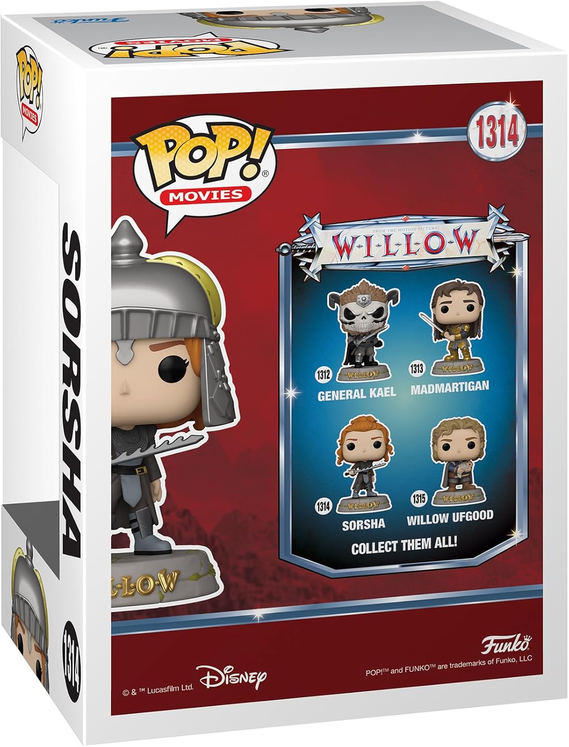 Funko Pop Movies: Willow - Princess Sorsha - 1/6 Odds for Rare Chase Variant - (Styles May Vary) - Willow 1988 - Collectable Vinyl Figure - Gift Idea - Official Merchandise - Toys for Kids & Adults