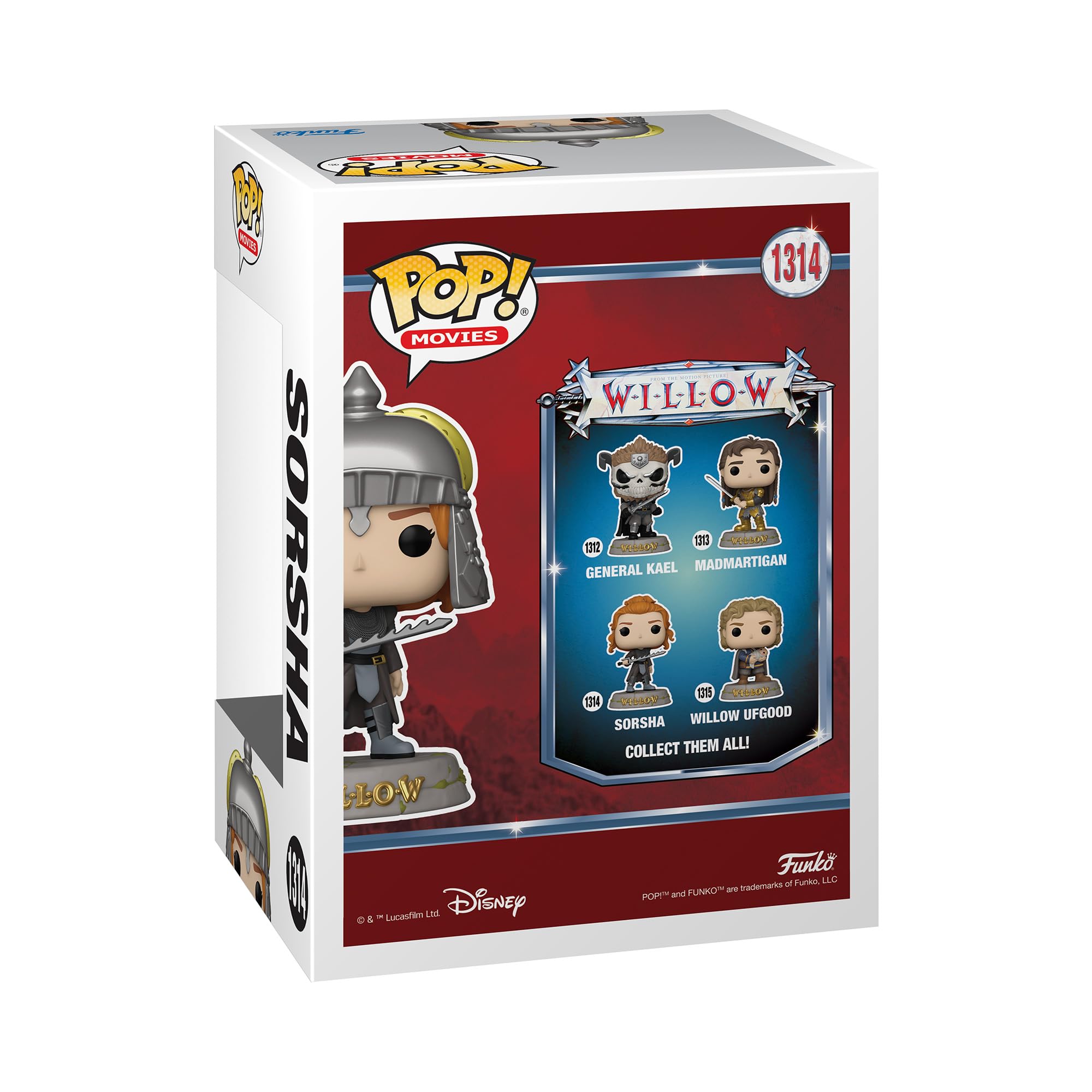 Funko Pop! Movies Willow Sorsha 1314 Exclusivo Chase Original - Moça do Funko Pop! Movies Willow Sorsha 1314 Exclusivo Chase Original - Moça do
