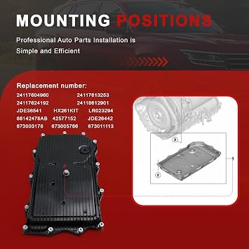 オイルパン オートマチックトランスミッション A/T フィルター Alpha用交換ロメオ ジュリア アルピナ B3 B5 B6 B7 B8 BMW F20 F21 F45 F80 F34 G21 G30 F10