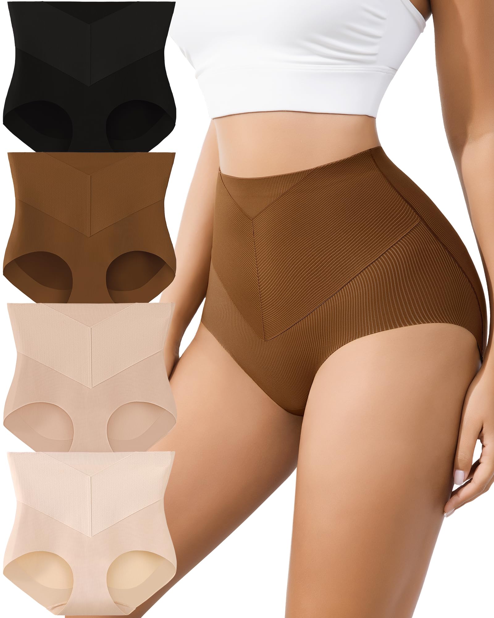 J-pone Tummy Control Underwear 4-Pack