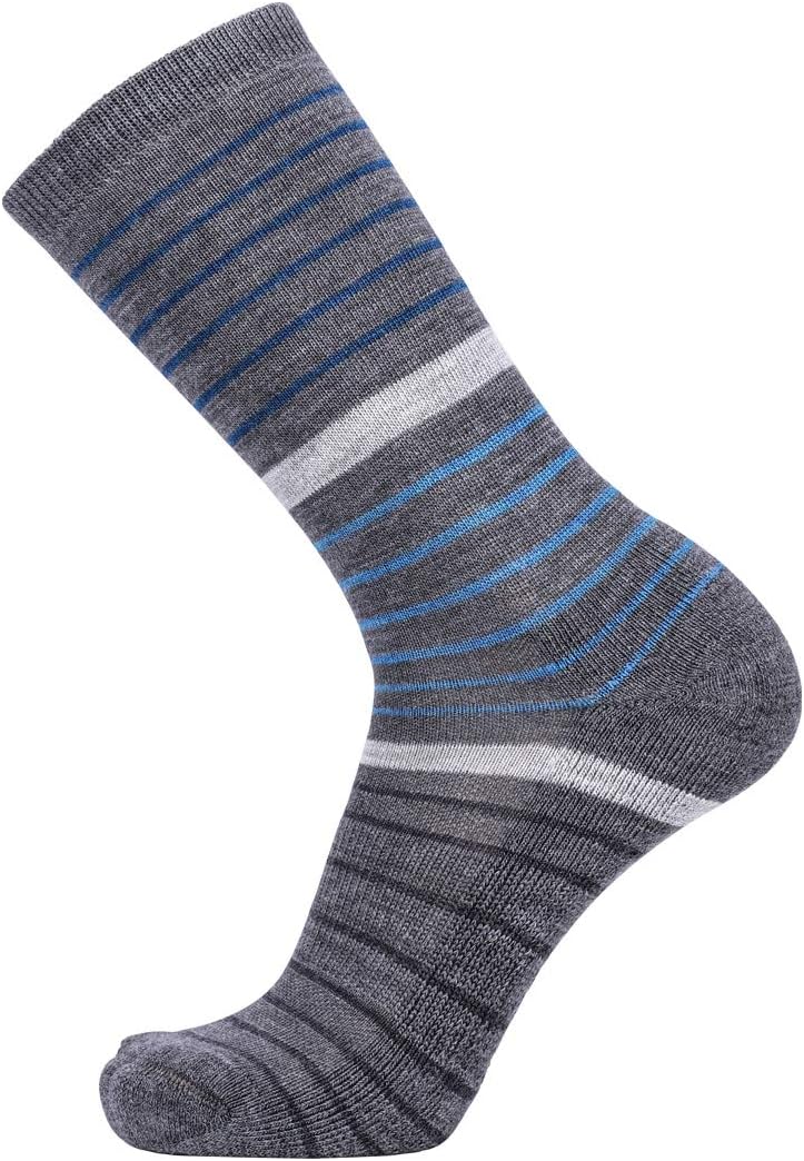 EnerWear 4/6 Pack Unisex Merino Wool Outdoor Hiking Trail Crew Sock - Image 4