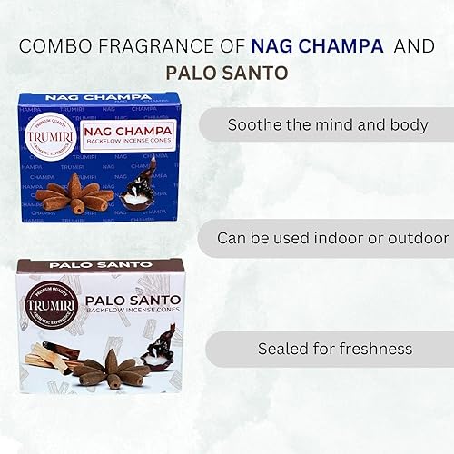 Vista 53 de Paquete combinado de conos de incienso de reflujo – 10 opio + 10 conos de incienso perfumados de cannabis