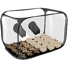LAFANDE Mushroom Still Air Box, Portable Mushroom Grow Bags, Mushroom Planting Bag Tentcan, Sturdy Laminar Hood, Can Be Used for Medical Or Che-mical Experiments
