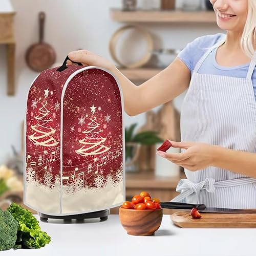 Vista 126 de Cubiertas de licuadora con diseño de poste de girasol, cubierta a prueba de polvo con asa, lavable para cocina, universal, para procesador de Cartel