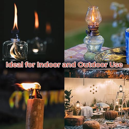 Miniatura 5 de Aceite líquido para lámpara de parafina para uso en interiores  1 galón (128 onzas) con mango  Combustible para lámpara sin olor y sin humo  Aceite