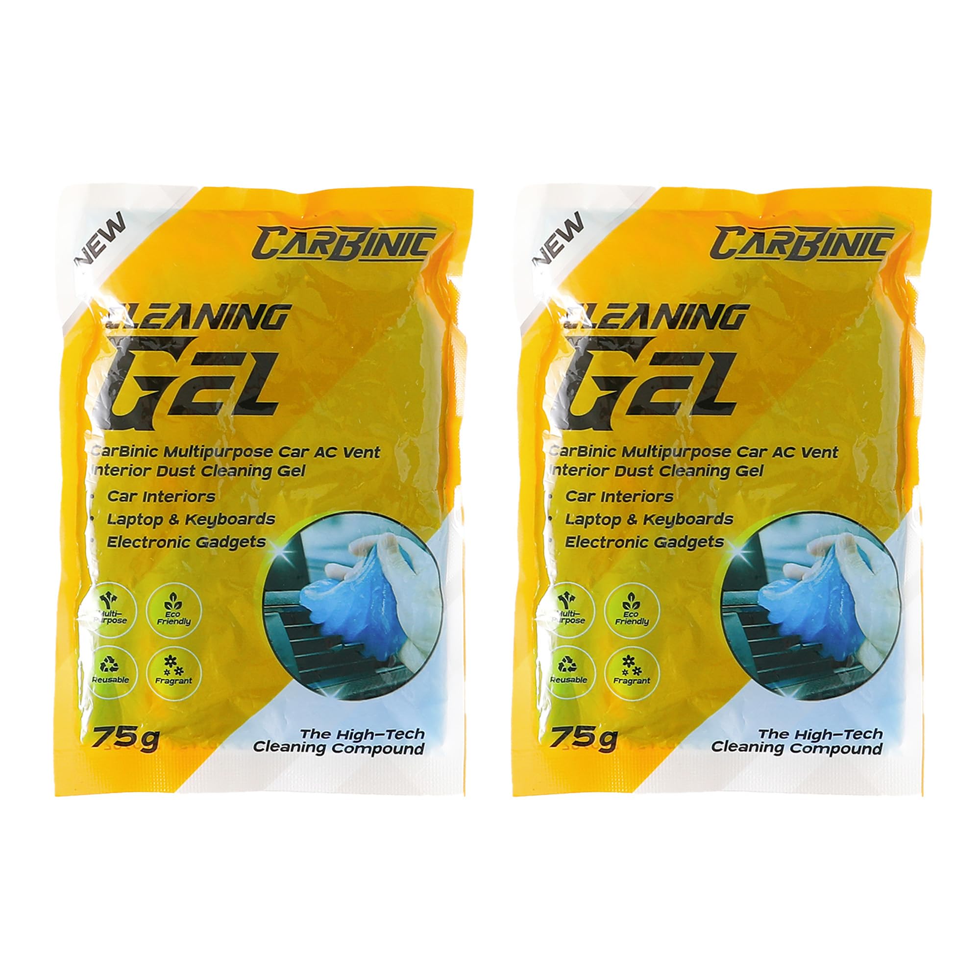 See full amazon price history chart for CARBINIC Car Cleaning Gel Kit | Universal Gel for Car Accessories Laptop Keyboard Gadgets | Multipurpose Interior Dust Cleaning | Dashboard Gap Corner Cleaner (75 Grams- Packet, Pack of 2) CARBINIC Car Cleaning Gel Kit | Universal Gel for Car Accessories Laptop Keyboard Gadgets | Multipurpose Interior Dust Cleaning | Dashboard Gap Corner Cleaner (75 Grams- Packet, Pack of 2) (B0DB8Q8GVS) Amazon Price History, Amazon Price Tracker