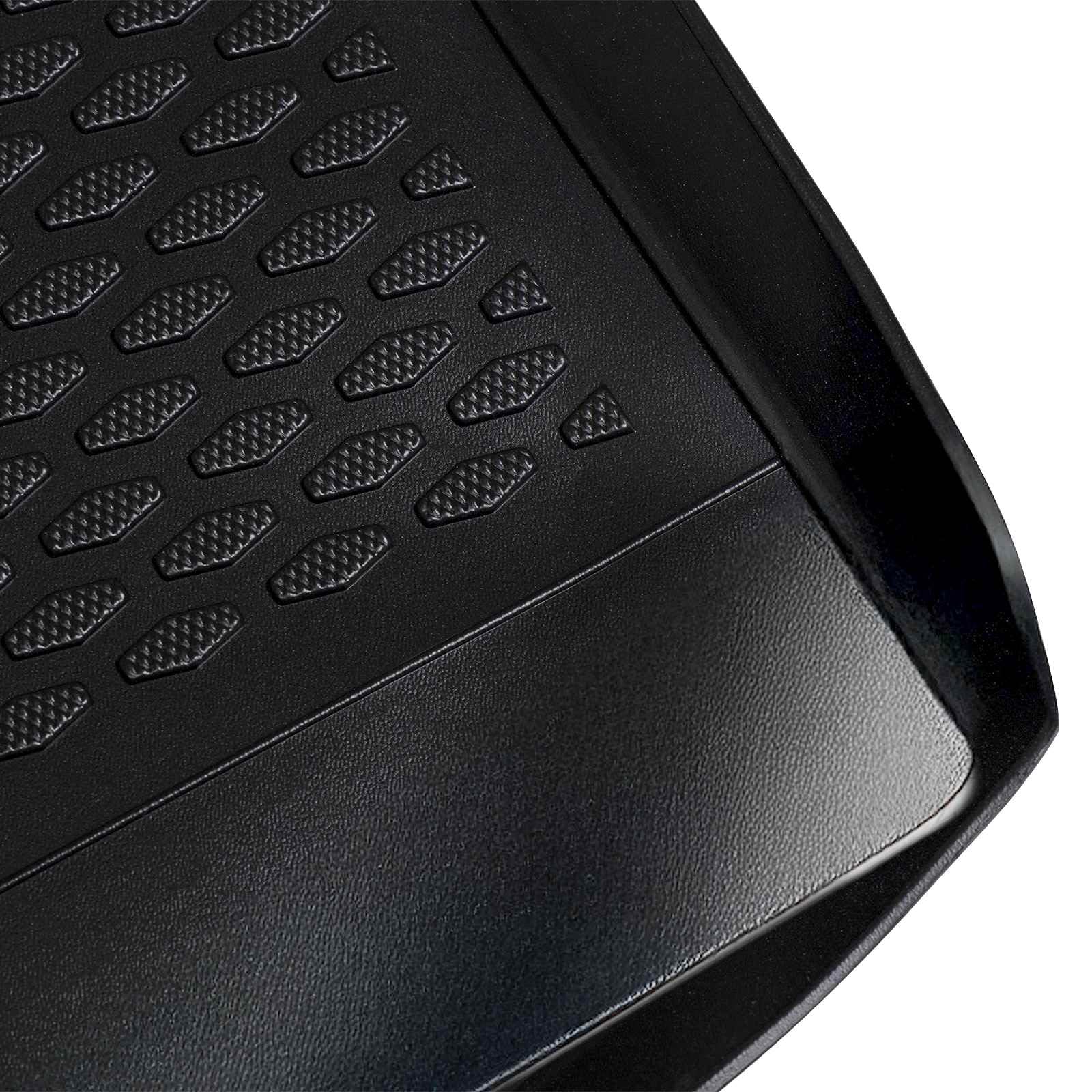 vidaXL Tappetino per Bagagliaio Nero adatto per BMW 1 2019- Gomma, Tappetino anti-scivolo, leggero, impermeabile per bagagliaio, accessorio universale per auto, rivestimento odore neutro