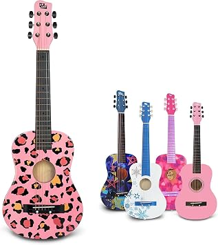 30" Acoustic Guitar Black Junior/Student Acoustic Guitar/Kids musical instrument