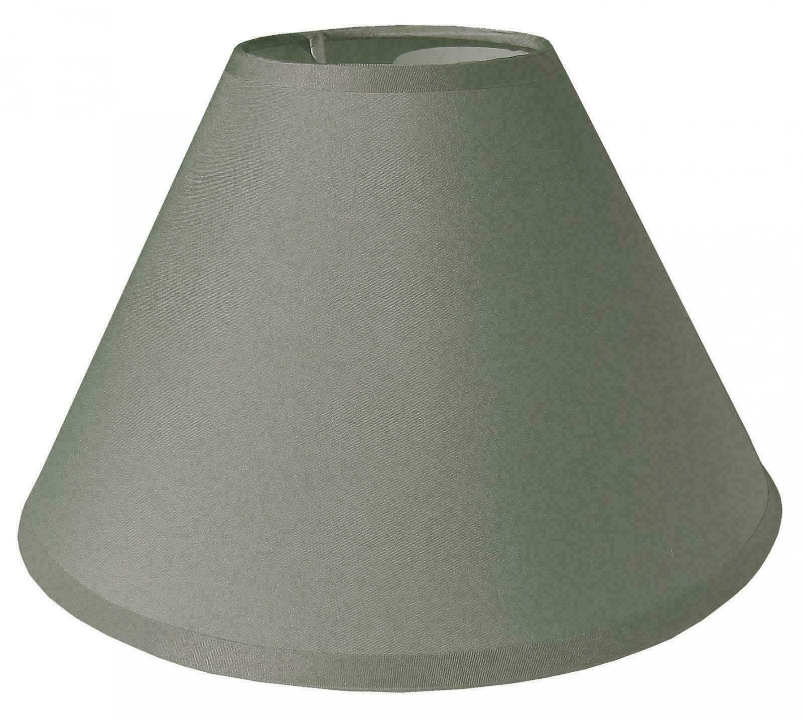 12" (30cm) Cotton Textured Fabric Coolie Light Shade Table Ceiling Lamp Shades (Dark Grey)