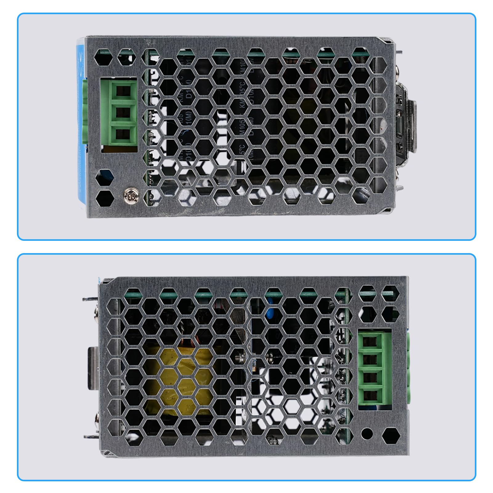 DIN Power 240W Rail switching power 24V Bloc d'alimentation pour Entrée AC 100-220V 2.4A, Sortie DC 24V 10A Plusieurs fonctions de protection Modèle industriel NDR-240W-24V.