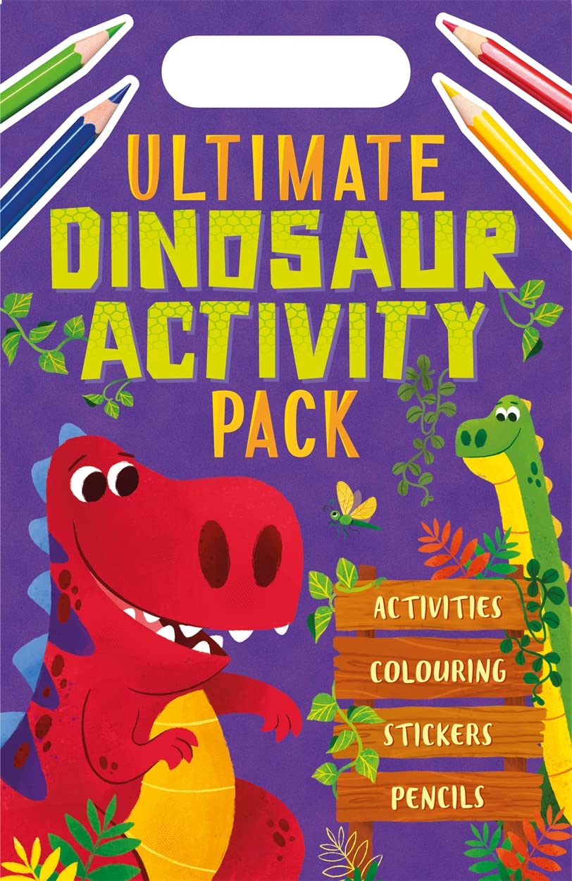 Ultimate Dinosaur Activity Pack (With Colouring, Stickers, Pencils & More!)