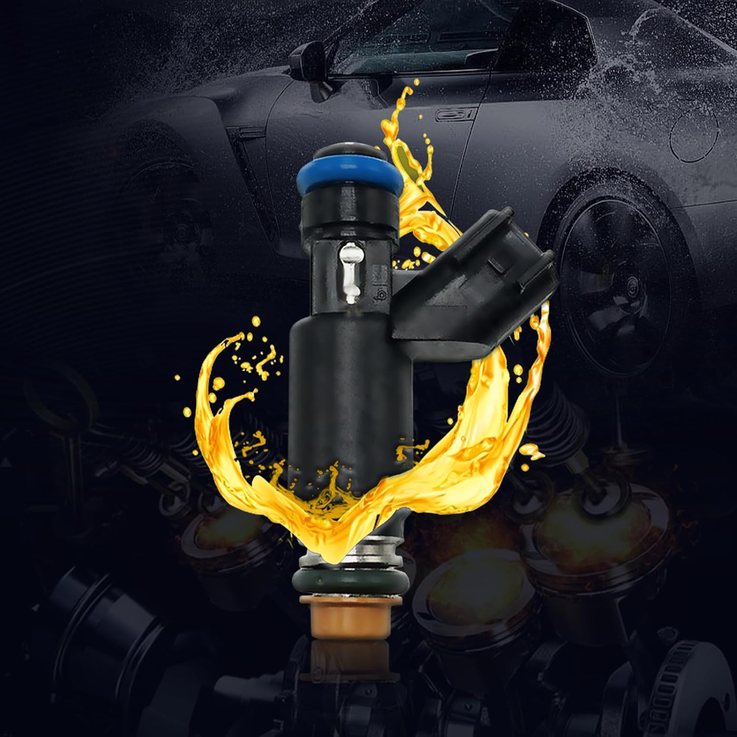 8Pcs 25326903 Fuel Injectors, Fits for 2002-2007 Yukon XL Sierra Suburban Silverado Avalanche Express 1500 Tahoe 5.3L, Replace 12580426 Fuel Injector