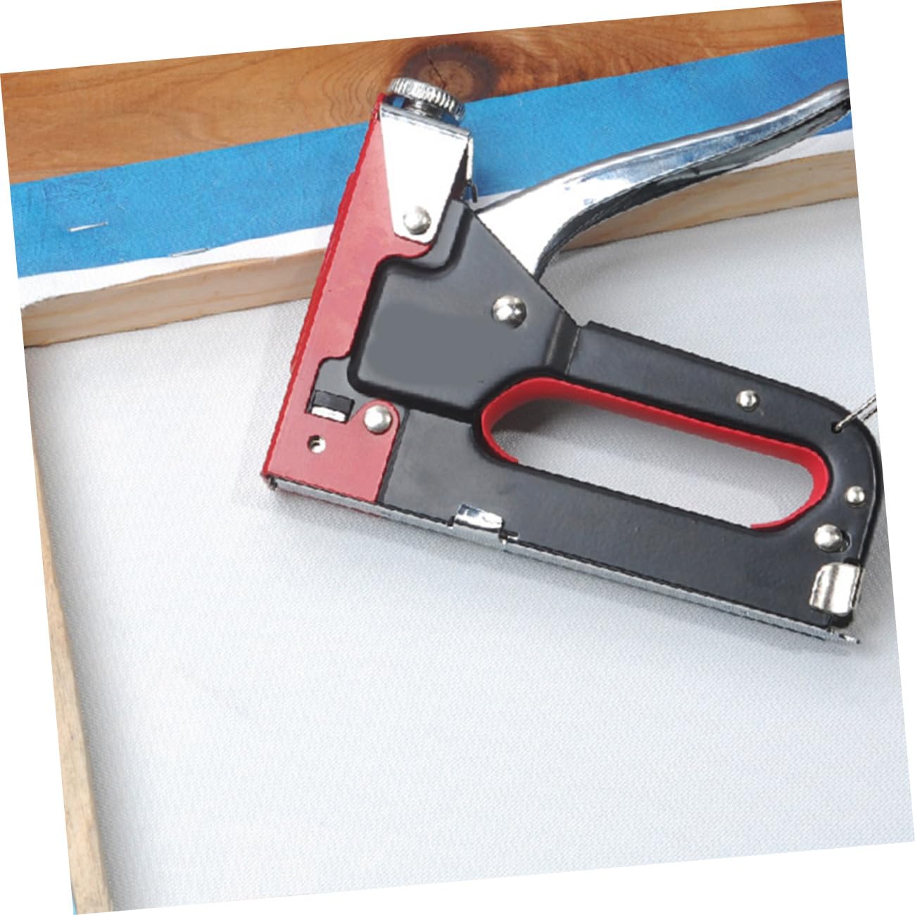 Chiodatrice e Meccanismo a Molla Regolabile Manuale Multi Funzione Pesante in Metallo Impugnatura Ergonomica Curva per Lavori di Ristrutturazione