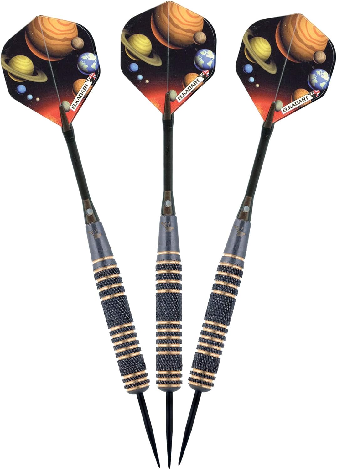 Elkadart Orbital Steel Tip Darts with Storage/Travel Case