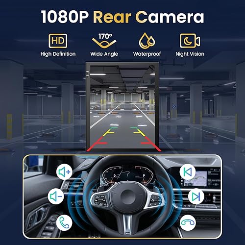 Miniatura 7 de Radio estéreo de coche para Chevrolet Chevy Cruze 2009-2016  ( + ) Estilo T 10.4 pulgadas pantalla táctil con CarPlay Android Auto, FMAMRDS 5GWiFi