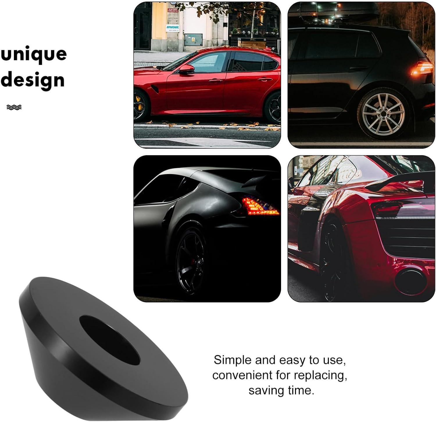 SOLUSTRE Manual Tire Changer Tool Centering Cone for Efficient Tire Replacement Trucks and Vehicles Versatile Design for Quick Mounting and Balancing