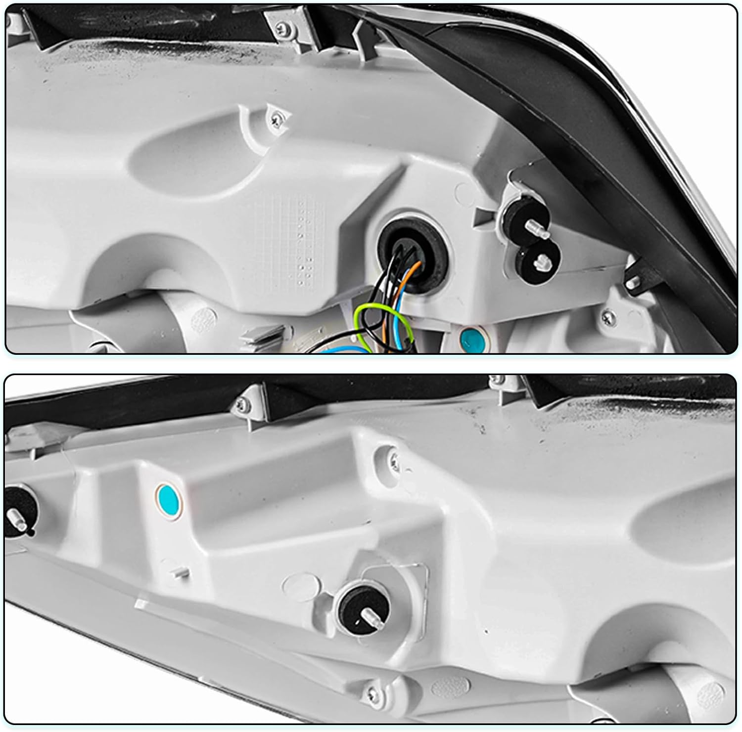 LED Tail Light Assembly For 2010 2011 2012 2013 Buick Lacrosse & Allure Outer Rear Taillight Assembly OE Direct Replacement Brake Tail Lamp Right Passenger Side with Bulbs