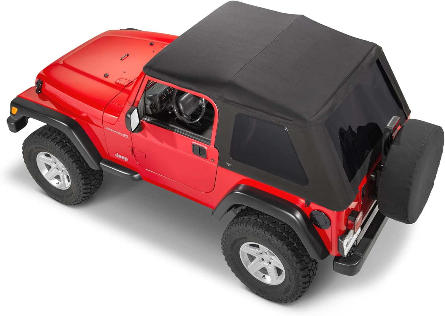 MasterTop SkyMaster Frameless Fastback Soft Top with Bow Assembly