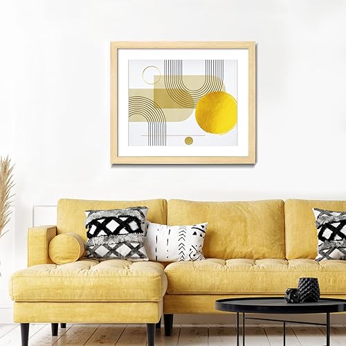 Vista 156 de LaVie Home - Portarretratos de 18 x 24 pulgadas, fotos de 16 x 20 pulgadas con paspartú, de 18 x 24 pulgadas sin paspartú, plexiglás pulido, Negro