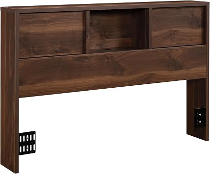 Sauder Harvey Park Engineered Wood Full/Queen Headboard in Grand Walnut