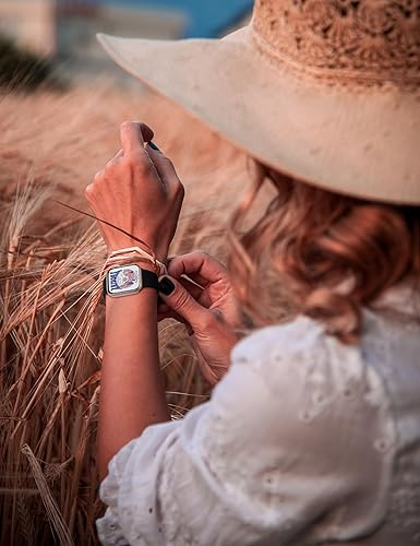 Miniatura 8 de TOYOUTHS Compatible con Apple Watch Band Western Cowgirl Cowboy Cactus bonita correa deportiva para iWatch Ultra 12 (1.732 pulgadas), Series 987
