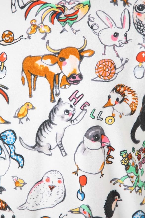 Amazon ツモリチサトスリープ 部屋着 パジャマ 1 2mmパイル 森の動物たち Udx521 パジャマ ルームウェアセット 通販 Amazon ツモリチサトスリープ 部屋着 パジャマ 1 2mmパイル 森の動物たち Udx521 パジャマ ルームウェアセット 通販