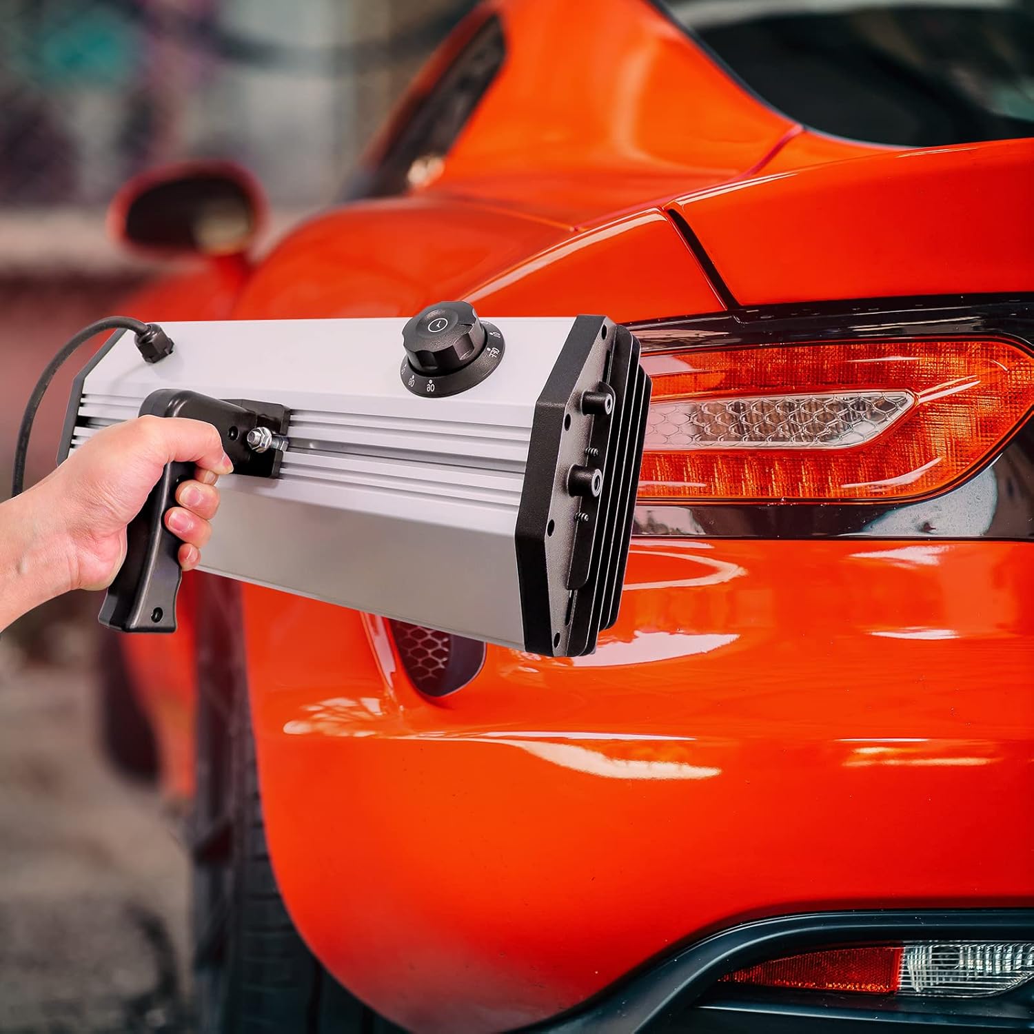 DATOUBOSS Shortwave Infrared Paint Curing lamp 2000W Handheld Infrared Paint Dryer lamp with Timer for Car Body Repair Paint Curing Systems