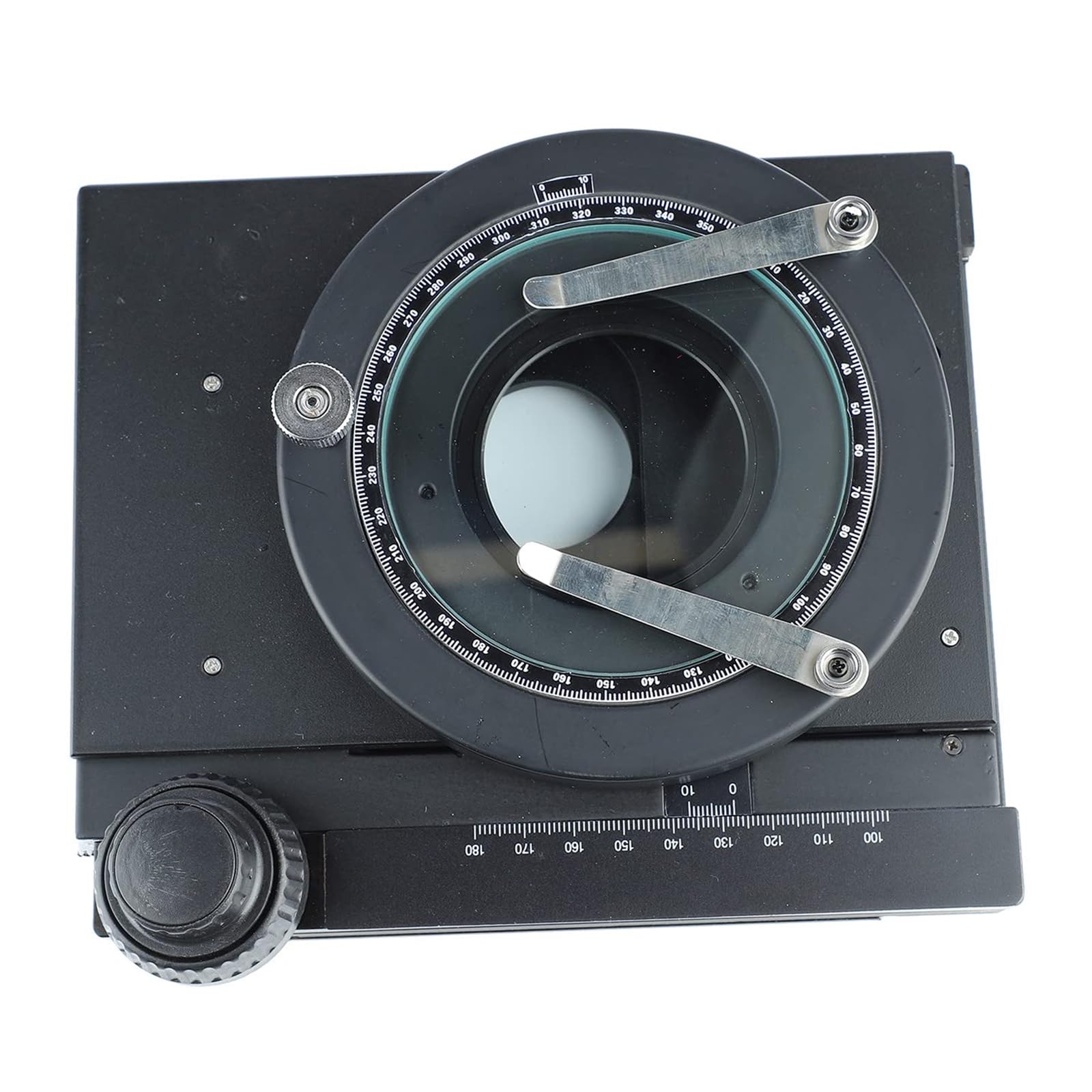 Mikroskop XY Drehgleittisch, professionelle Bühne mit horizontalem Verfahrweg 60 mm und vertikalem Verfahrweg 55 mm, digitale Genauigkeit 1 mm für digitale Mikroskope