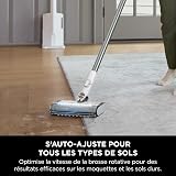 Shark Clean & Empty, aspirateur sans fil, vidage automatique, aspirateur anti-emmêlement avec accessoires pour animaux et suceur plat, autonomie 40 min, station de chargement, blanc/bleu, BU3521EU - 8