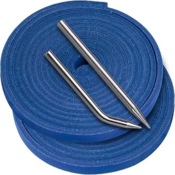 Baseball Glove Lace, Mitt Lace Repair Kit Softball 2 Leather Laces and 2 Lacing Needles for Catchers Glove