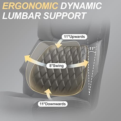 Miniatura 4 de Silla de oficina grande y alta, silla de oficina ancha de capacidad de 650 libras para personas pesadas, silla de oficina ergonómica de respaldo