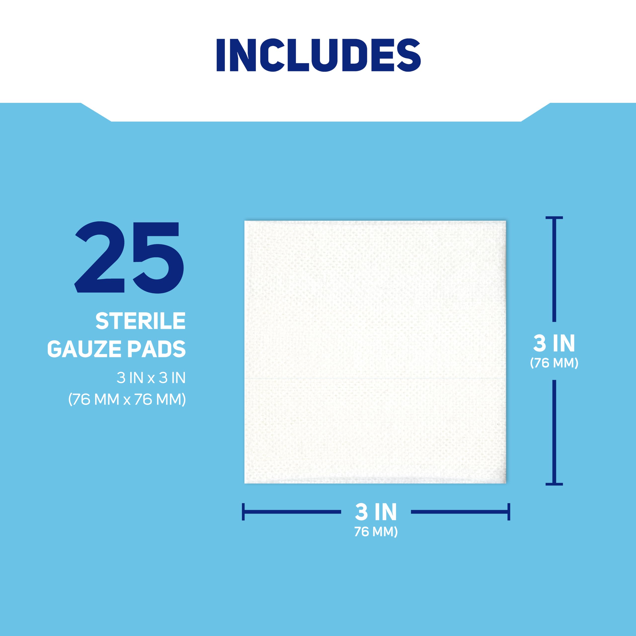 Care Science Gauze Pads - 25 Count -2