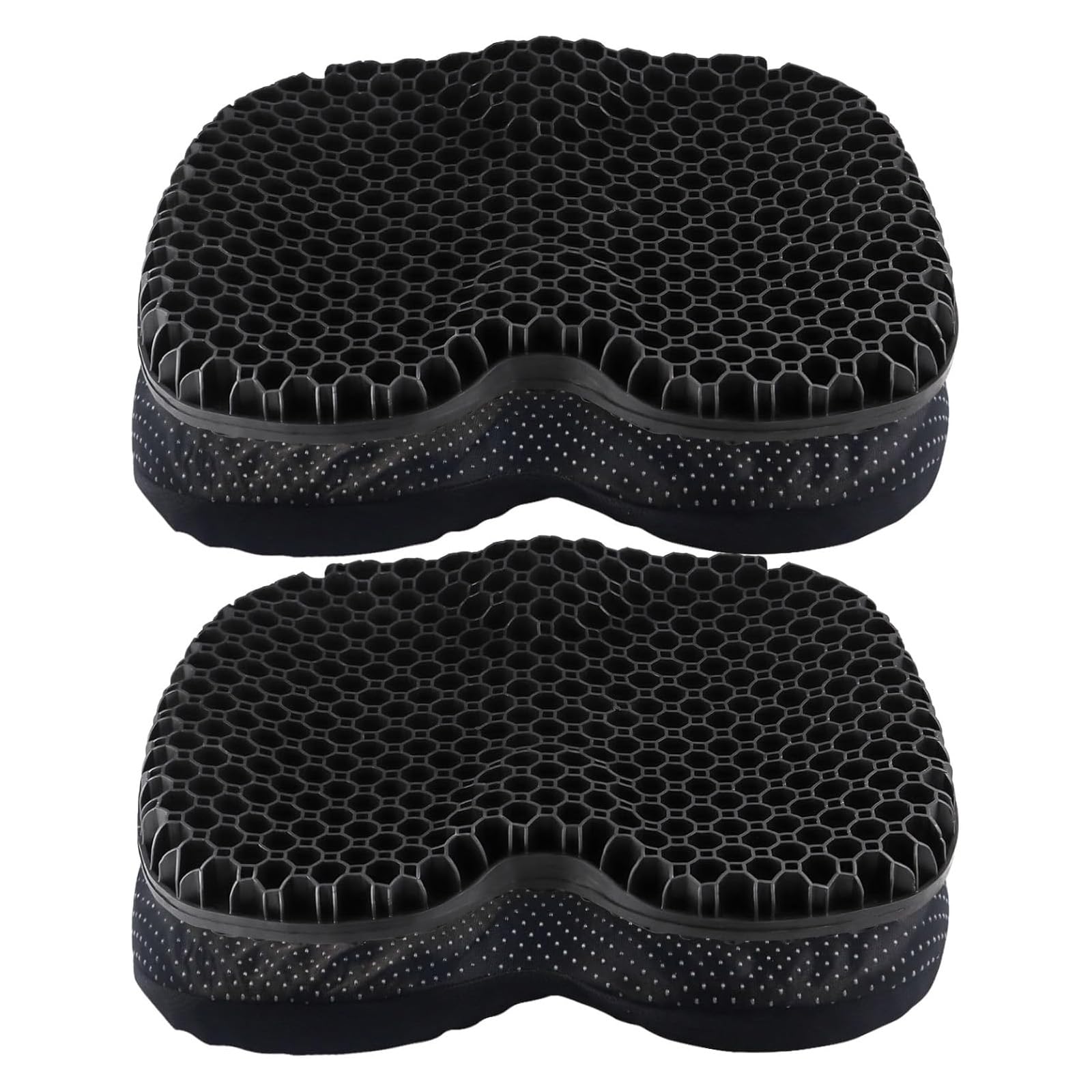Cuscino del Sedile per Kayak Antiscivolo in Gel Pet, 2 Black