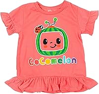 Vista 2 de CoComelon JJ Yoyo Tomtom - Conjunto de camiseta y pantalones cortos para niños pequeños