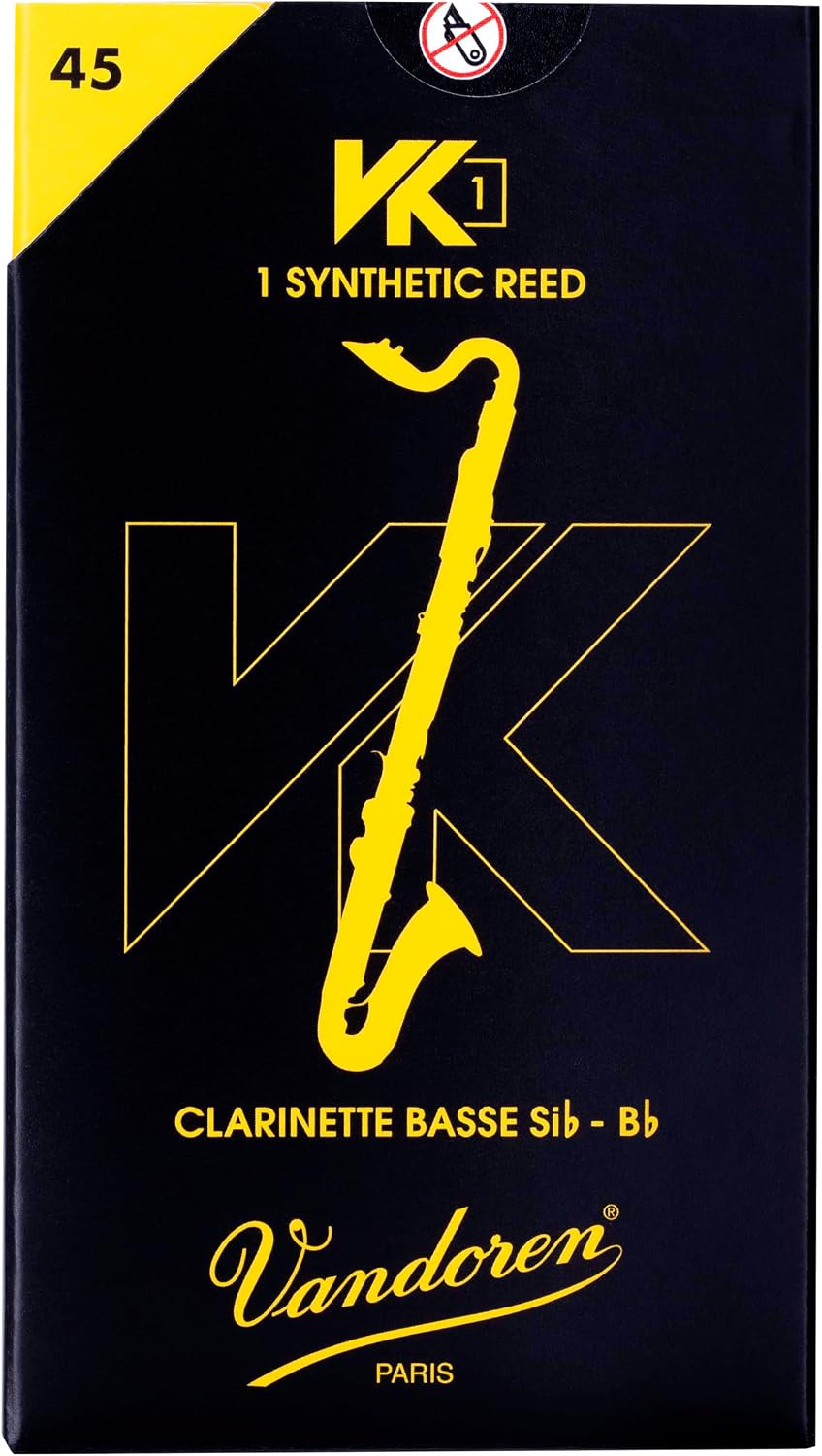Vandoren VK1 Synthetic Bass Clarinet Reed, Strength 50