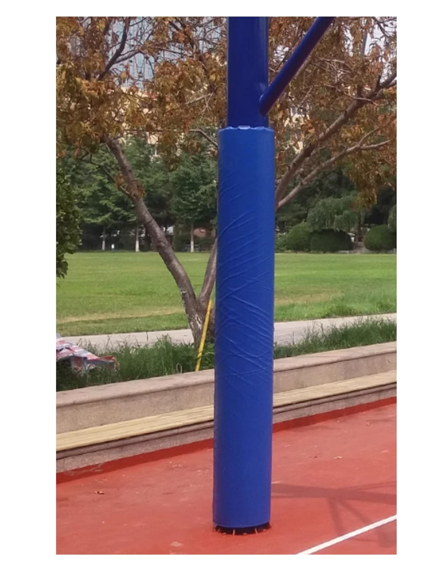 Tapis de poteau de basket pour sécuriser l'aire de jeux des enfants